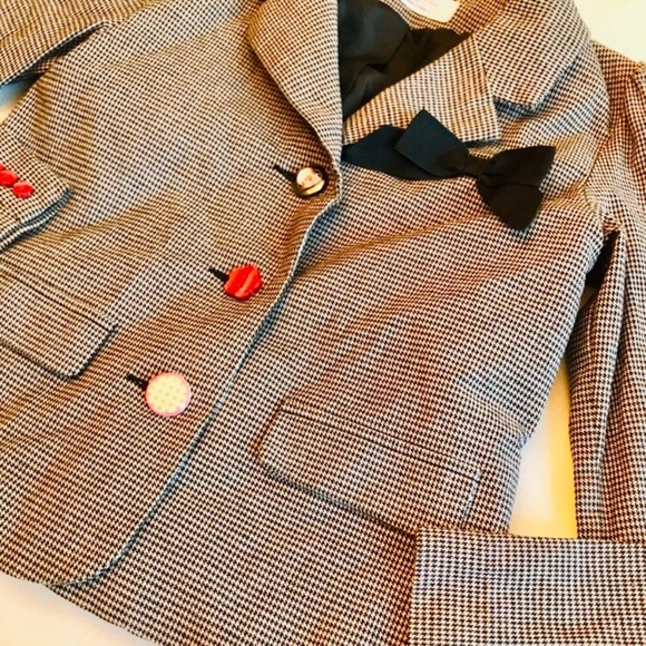 H&M Buttons & Bows Blazer - Picture 3 of 9